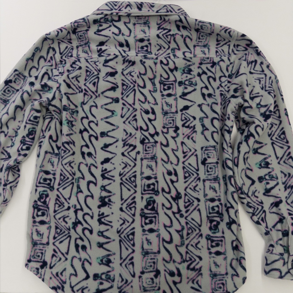 Billabong Adventure Division Furnace Flannel Fleece Overshirt in Cement Size L - Picture 6 of 15